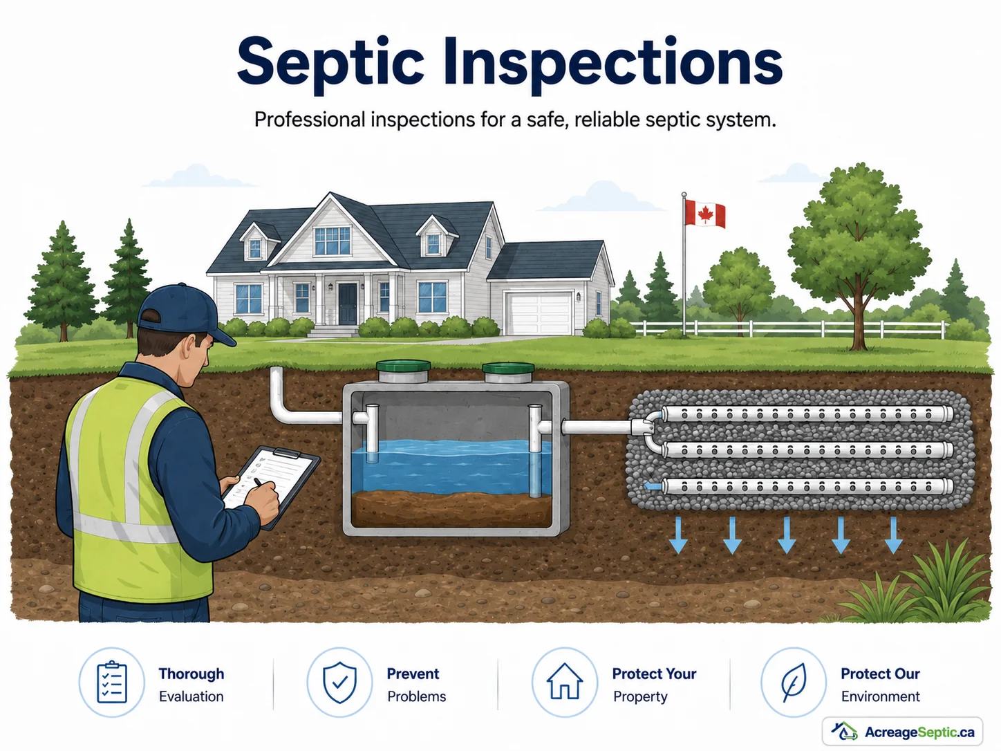 Septic Systems in Ontario: Inspections, Maintenance and Rural Property Advice